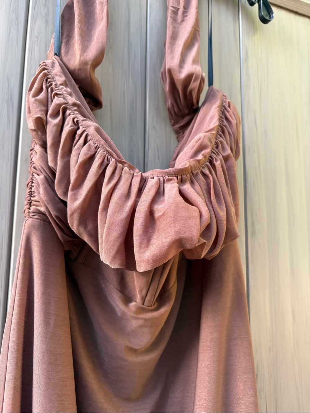 LPA Vittoria Maxi dress in chocolate New with Tags! - Picture 8 of 11